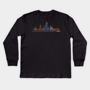 Magic Kingdom Monorail Kids Long Sleeve T-Shirt